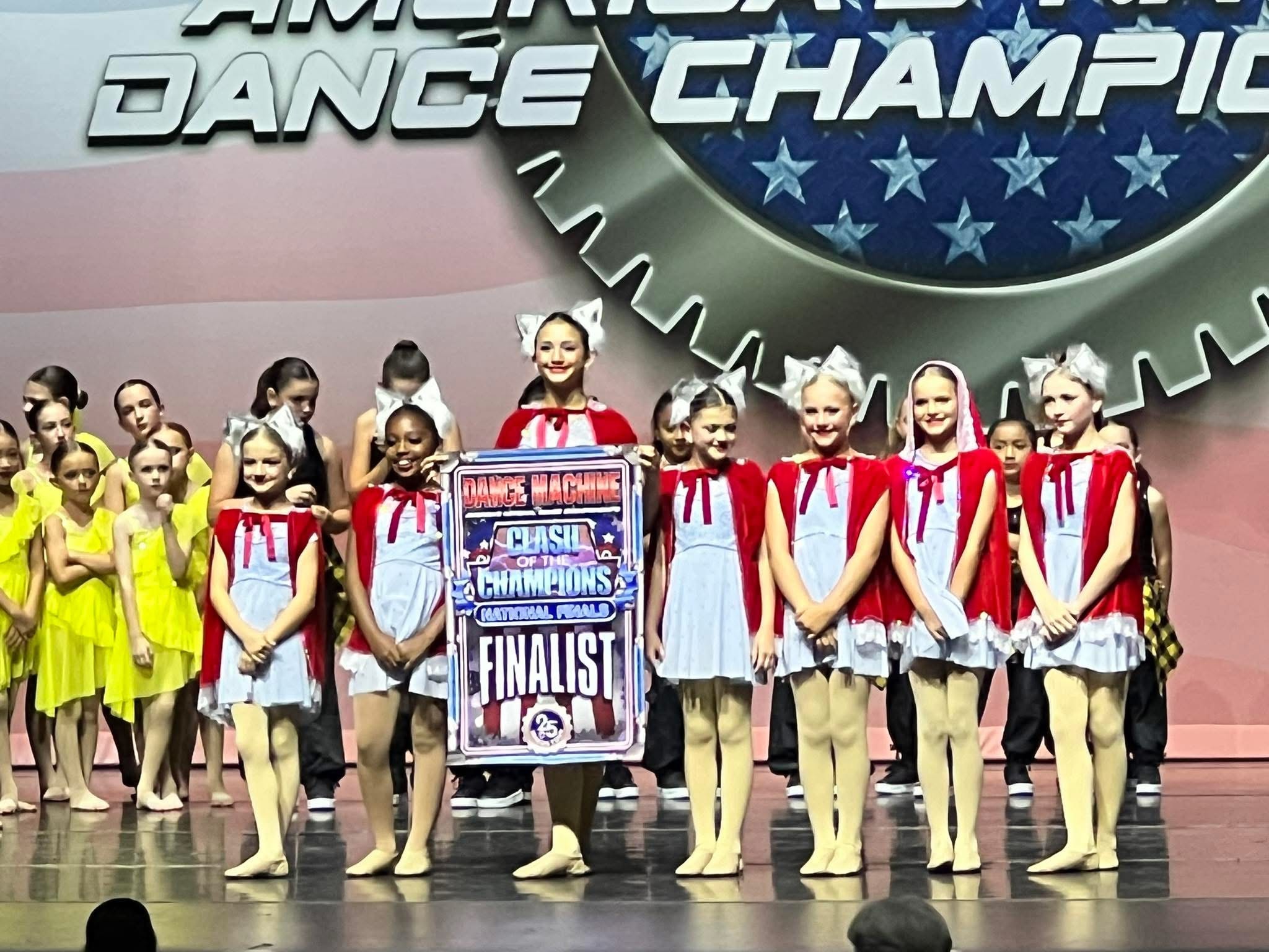 Young Turn Out Dance Academy dancers recognized as national finalists on stage