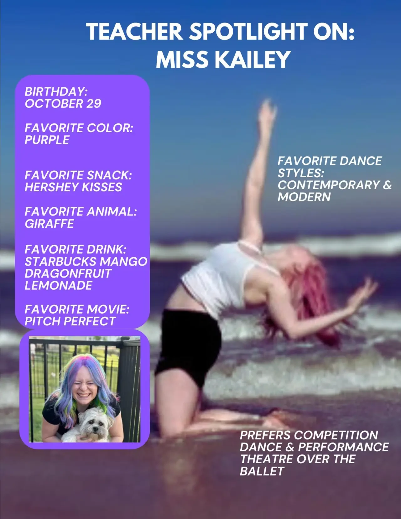 Miss Kailey staff profile