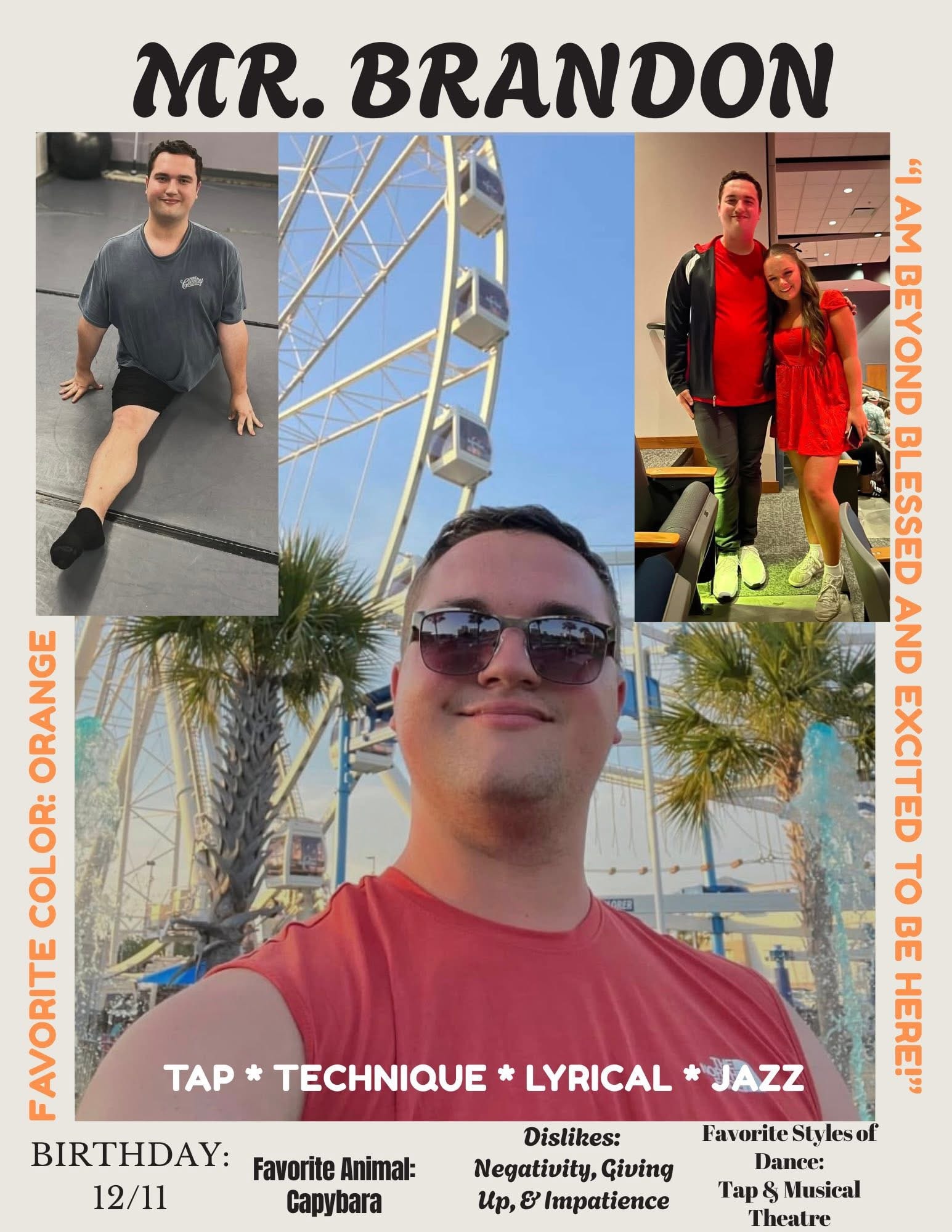 Mr. Brandon staff profile
